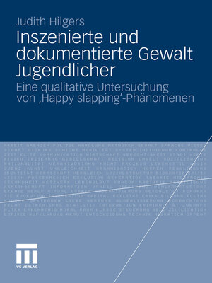 cover image of Inszenierte und dokumentierte Gewalt Jugendlicher